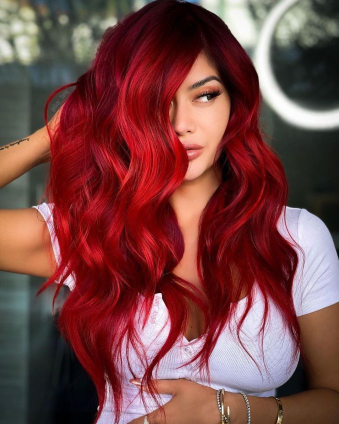 35 Splendid Dark Red Hair Color Ideas for 2025