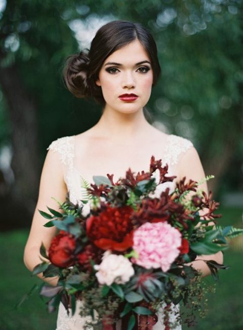 Pretty Fall Wedding Makeup Ideas For Any Bride | by Bride & Blossom, NYC's Only Luxury Wedding Florist -- Wedding Ideas, Tips and Trends for the Modern, Sophisticated Bride