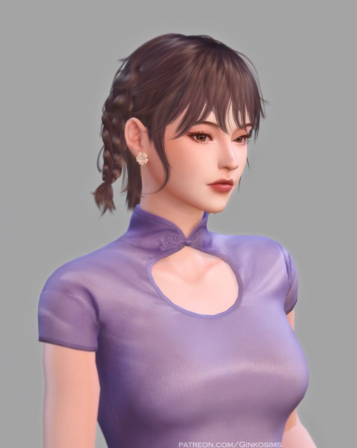 GinkoSims TS4 Hair G43