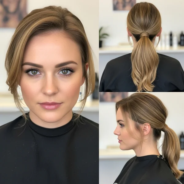 Frontal Low Ponytail Hairstyles