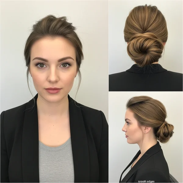 Frontal Ponytail Hairstyles Low Bun