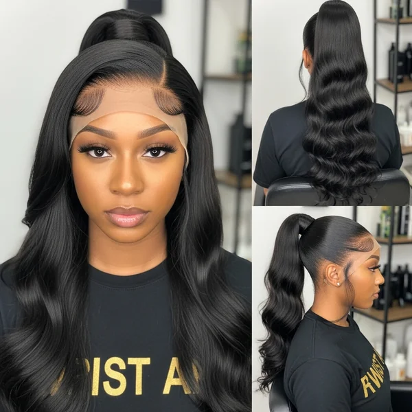 Frontal Wig Ponytail Hairstyles
