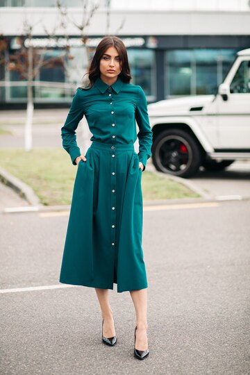 Alex's evening women's long mock jacket dress with satin skirt Alex's evening women's long mock jacket dress with satin skirt