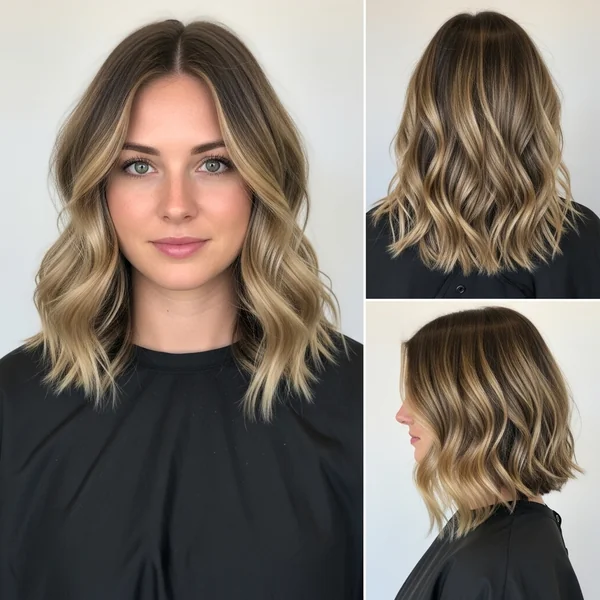 Haircuts For Naturally Wavy Hair Medium Round Face
