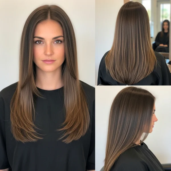Haircuts For Long Hair Straight Layered