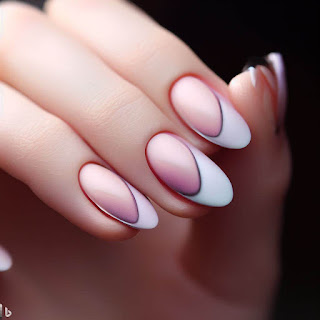 half-moon manicure nail art designs half-moon manicure nail art designs