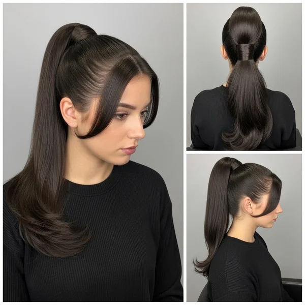 Half Up Half Down Barbie Ponytail