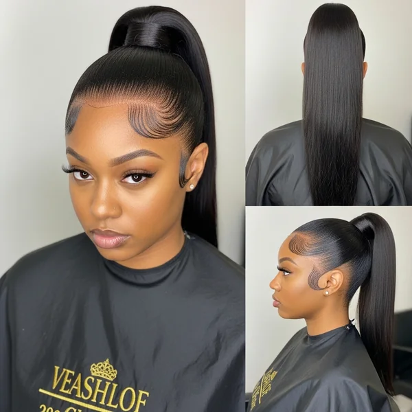 High Frontal Ponytail