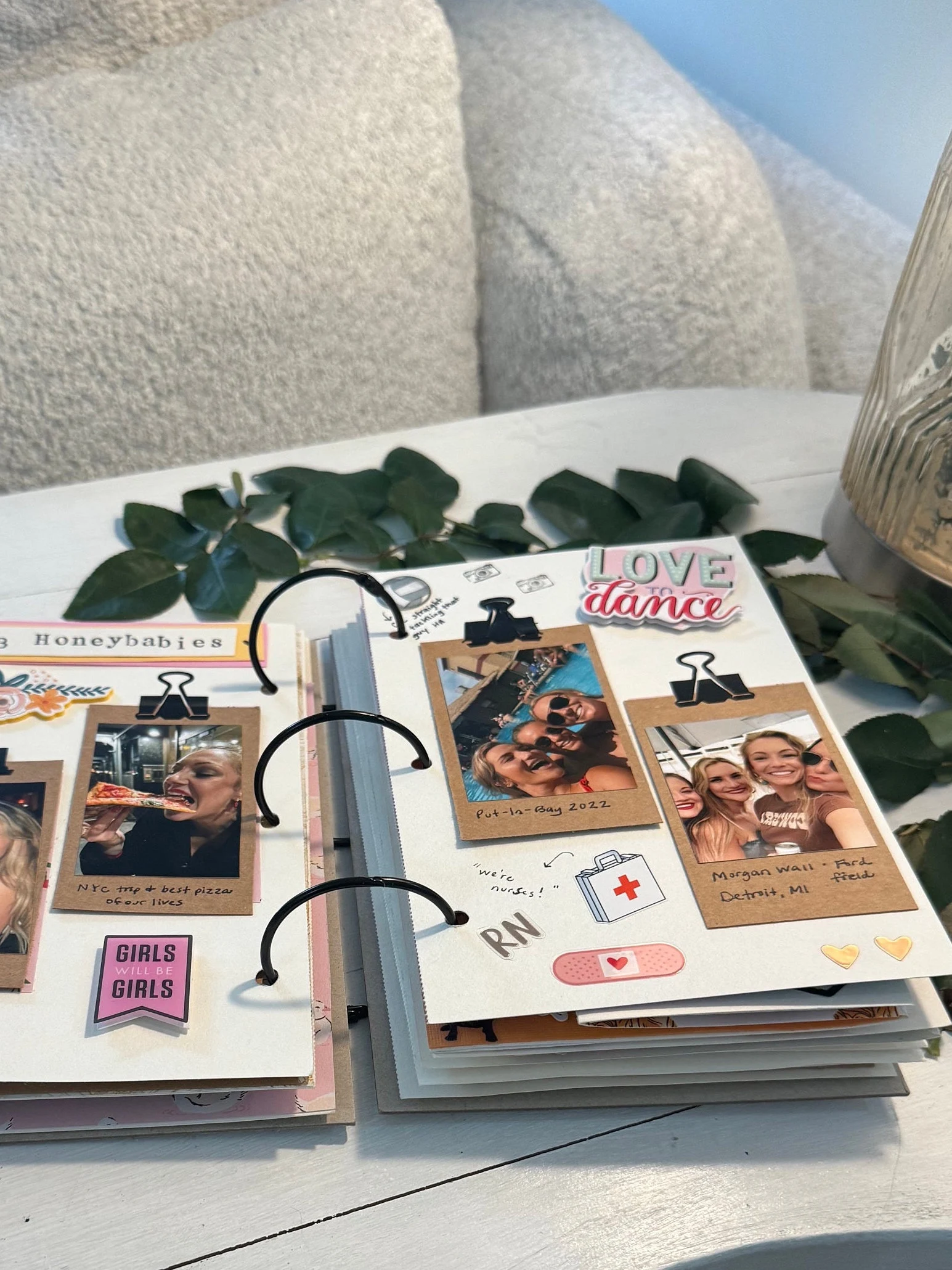 Custom Scrapbook Ideas Junk Journal Ideas Fun New Scrapbook Idea Different Scrapbook Ideas Interactive Instax Photo Book Ideas Gift Idea - Etsy