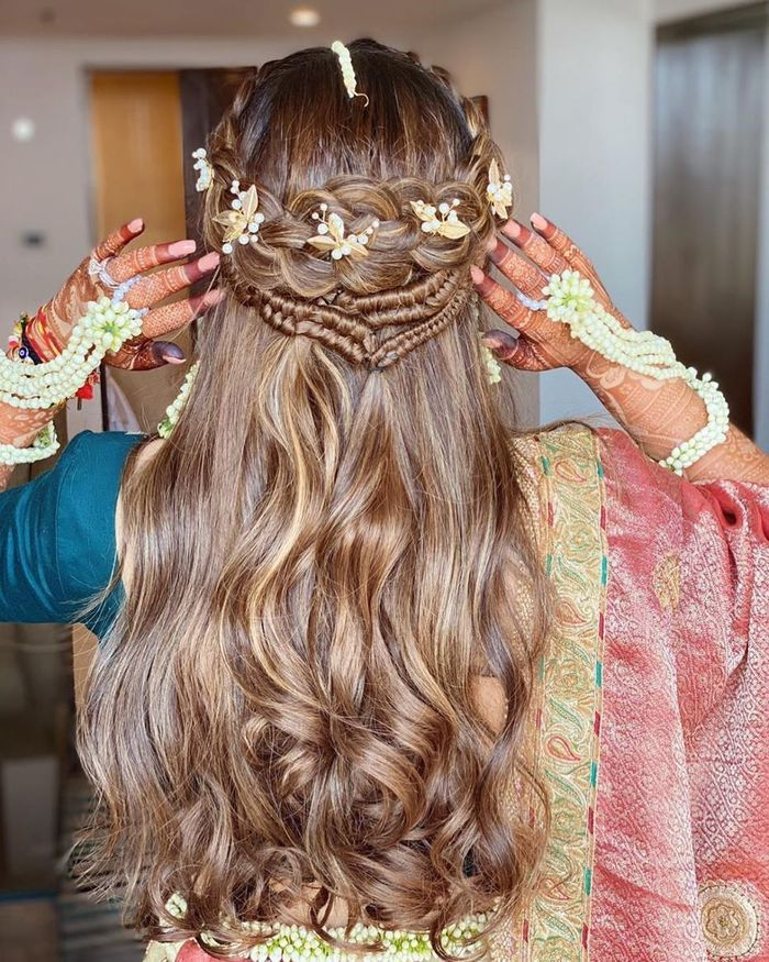 6 Beautiful Wedding Hairstyles for Long Hair in 2023 - Shadiyana Blog