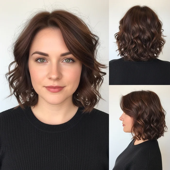 layered haircuts for thick hair shoulder length medium curly