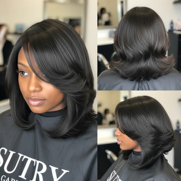 Layered Bob Hairstyles For Black Women