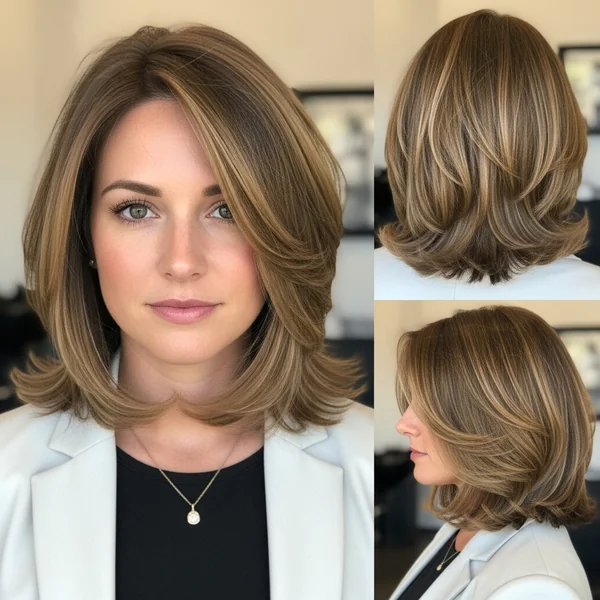 Layered Bob Hairstyles Shoulder Length