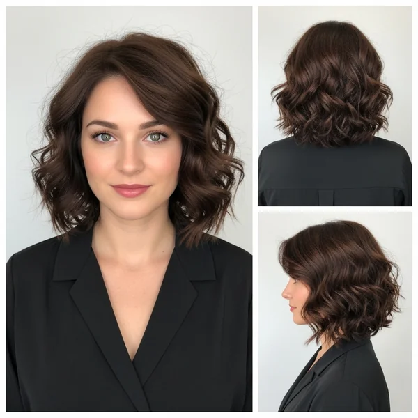 Layered Curly Bob Hairstyles