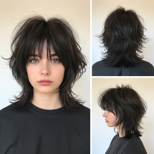 Layered Shaggy Bob Hairstyles