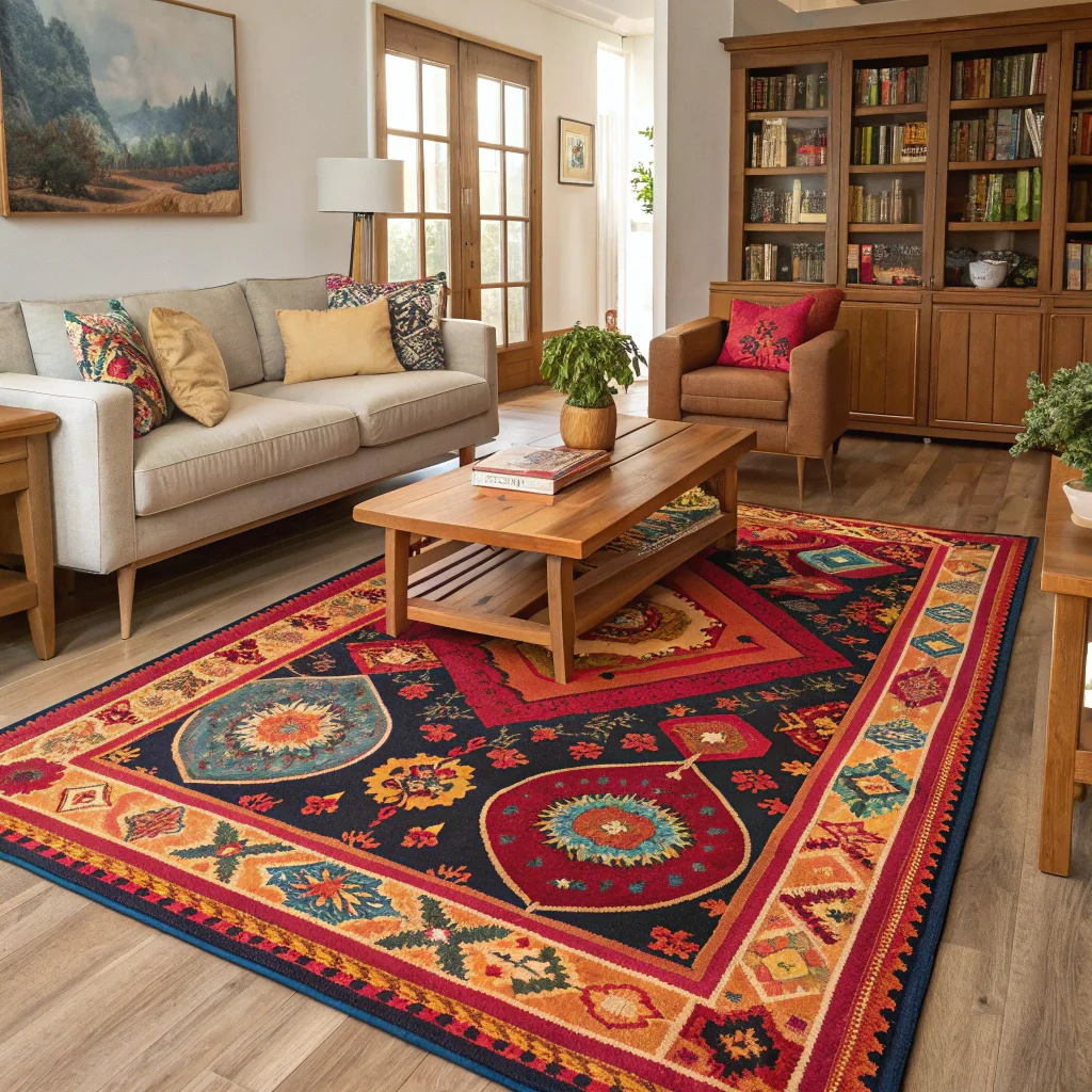 Statement Rug: Define Your Space