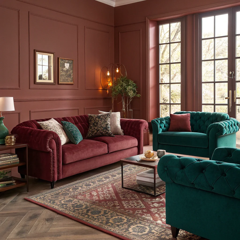 Deep, Warm Colors