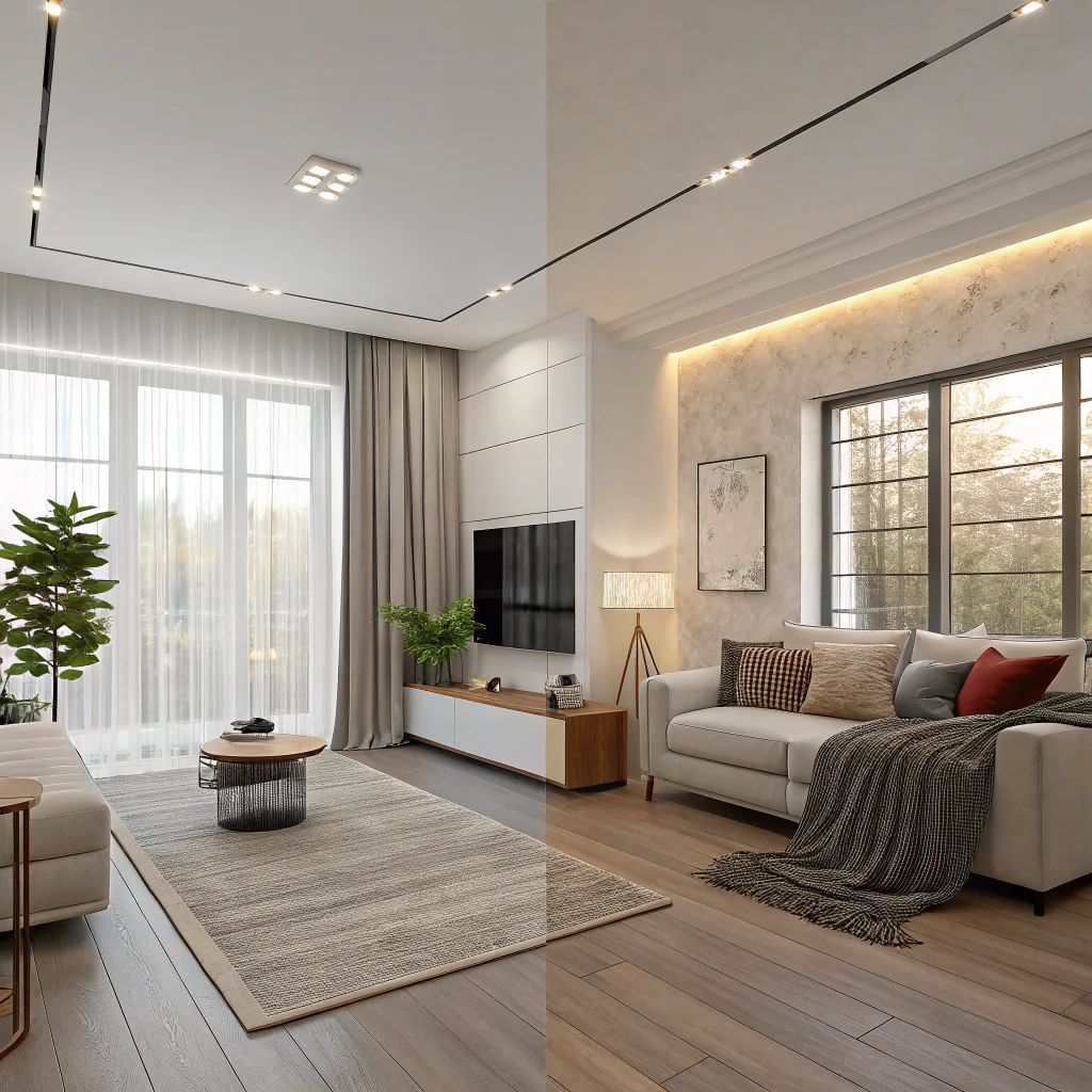 Modern vs. Cozy