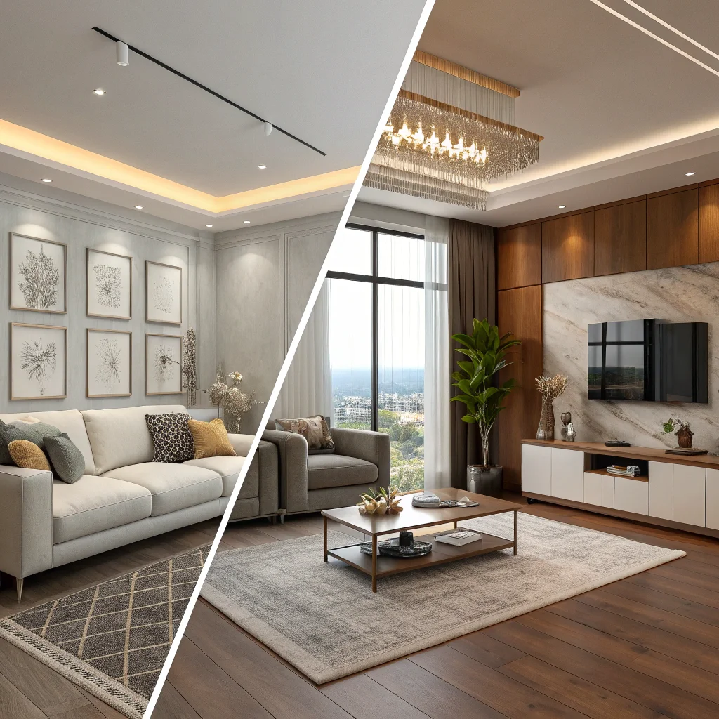 Modern vs. Cozy