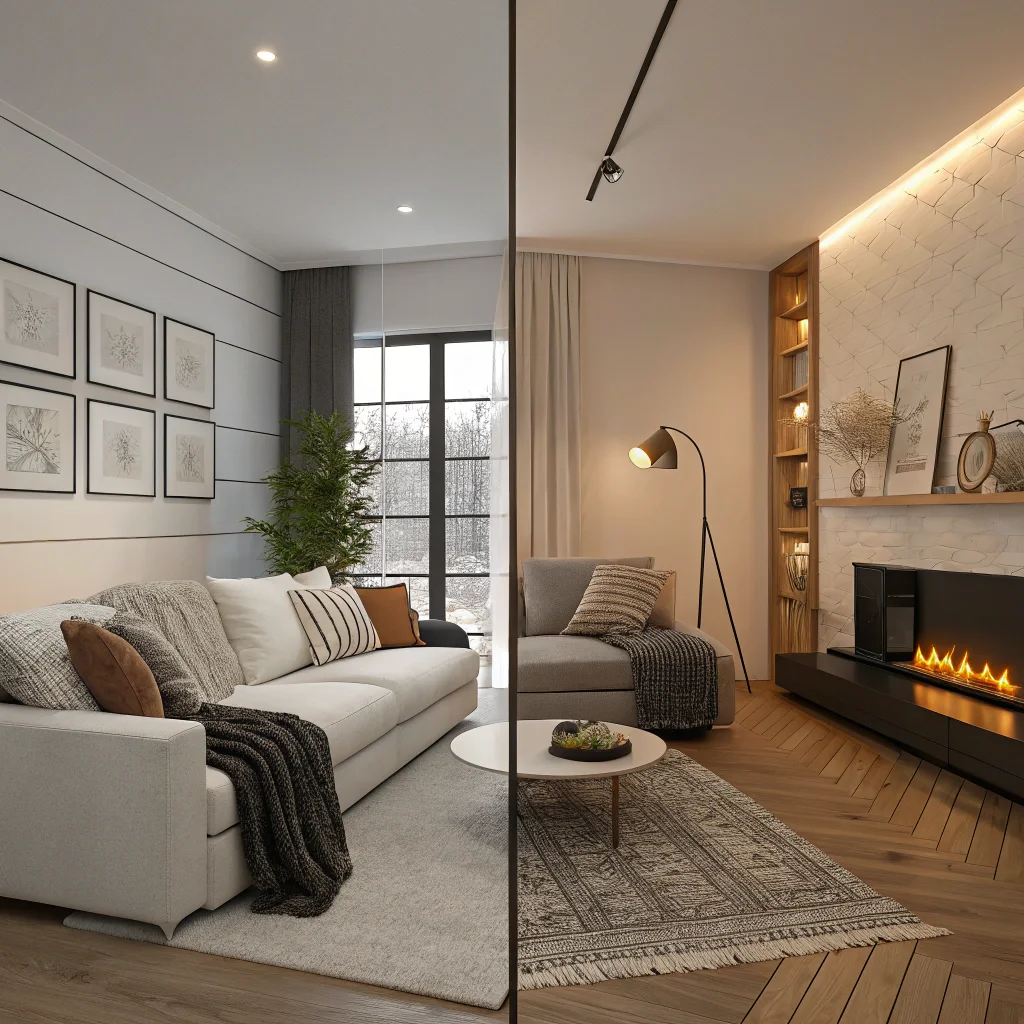 Modern vs. Cozy