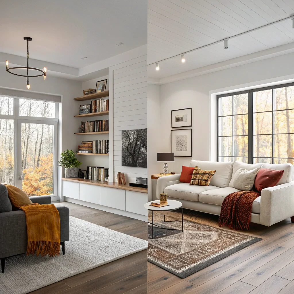 Modern vs. Cozy