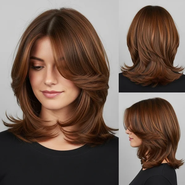 Long Bob Hairstyles Butterfly