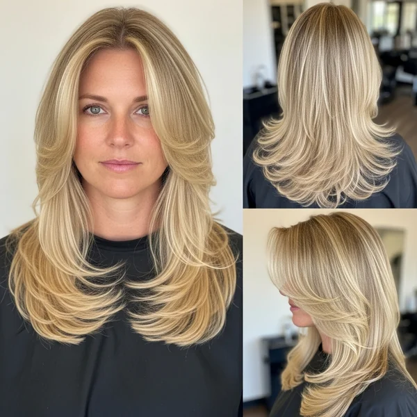 Long Blonde Hairstyles With Layers