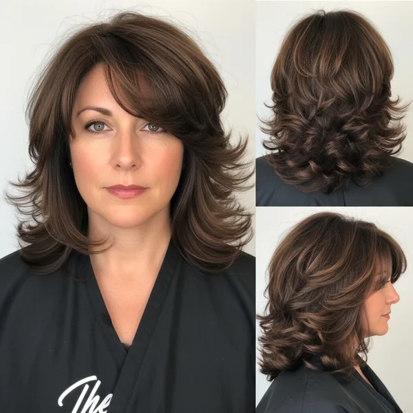 Long Bob Hairstyles For Thick Hair Curly