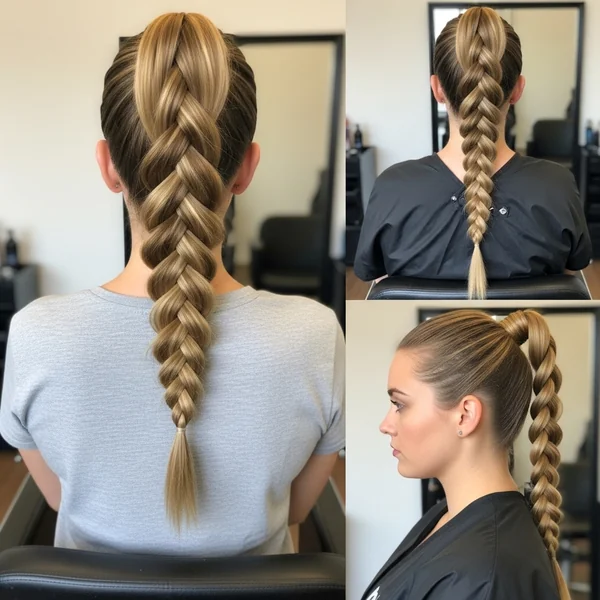 Long Braided Ponytail Hairstyles