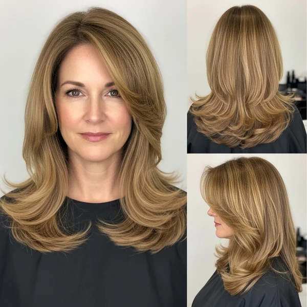 Long Hairstyles for Women Over 60