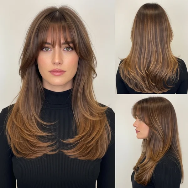 Long Hairstyles With Bangs