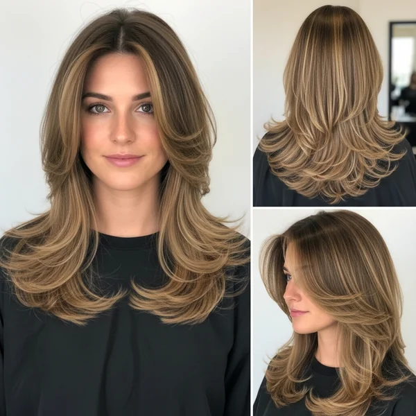 Long Hairstyles With Face Framing Layers