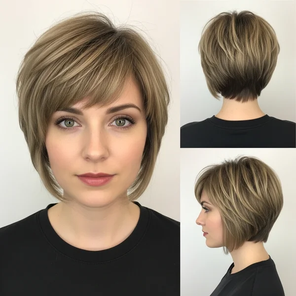 Long Pixie Bob Haircut