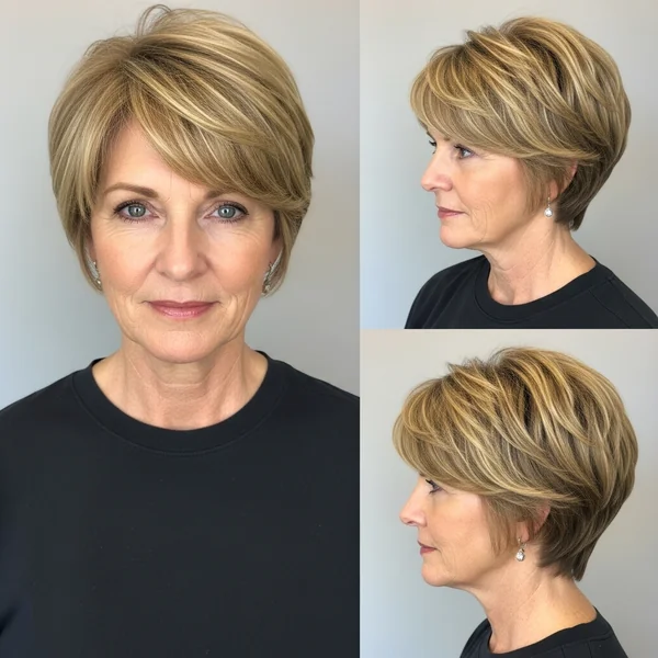 Long Pixie Hairstyles Over 50
