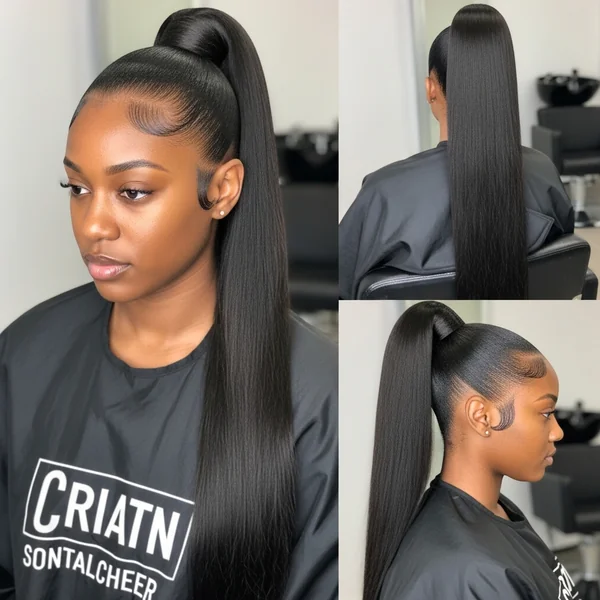 Long Ponytail Hairstyles for Black Women
