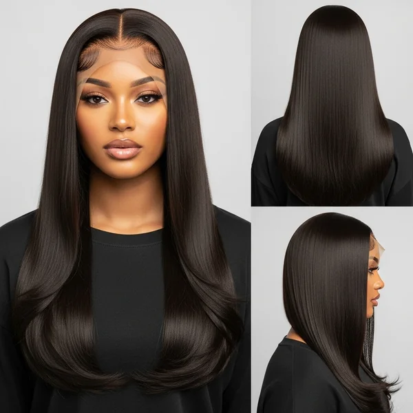 Long Straight Wig Hairstyles