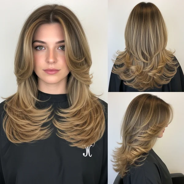 Long Thick Hair Hairstyles With Layers