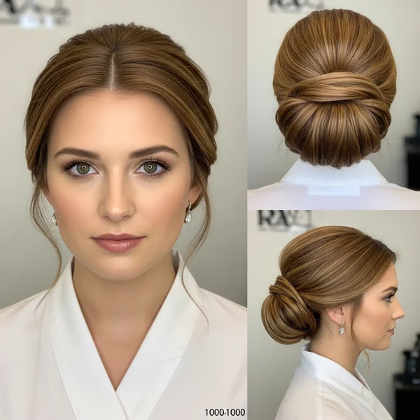 Low Bun Prom Hairstyles Thin Hair