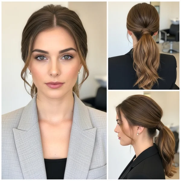 Low Ponytail Hairstyles