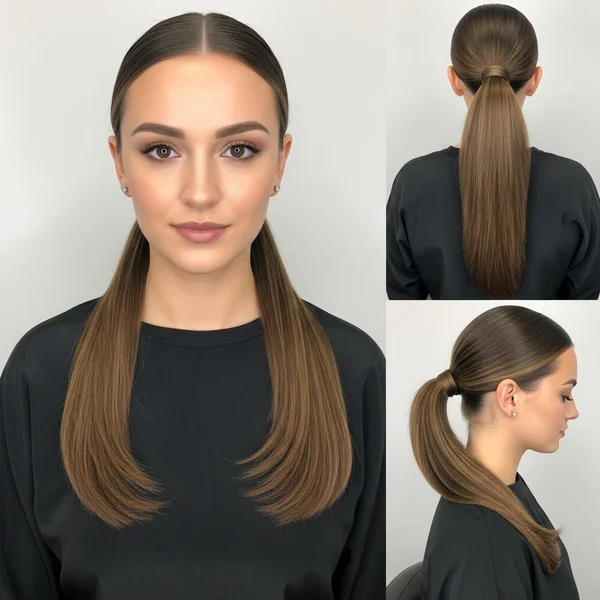 Low Barbie Ponytail