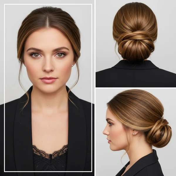 Low Bun Prom Hairstyles