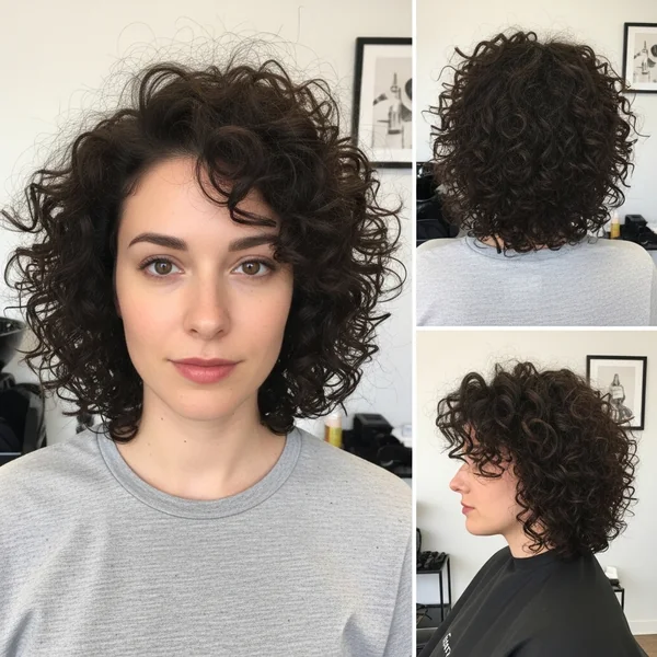 Low Maintenance Curly Haircut