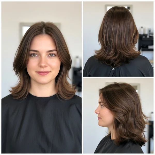 Low Maintenance Haircut for Thick Hair
