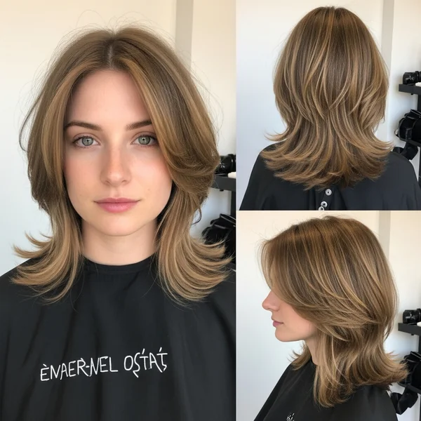 Low Maintenance Layered Haircut