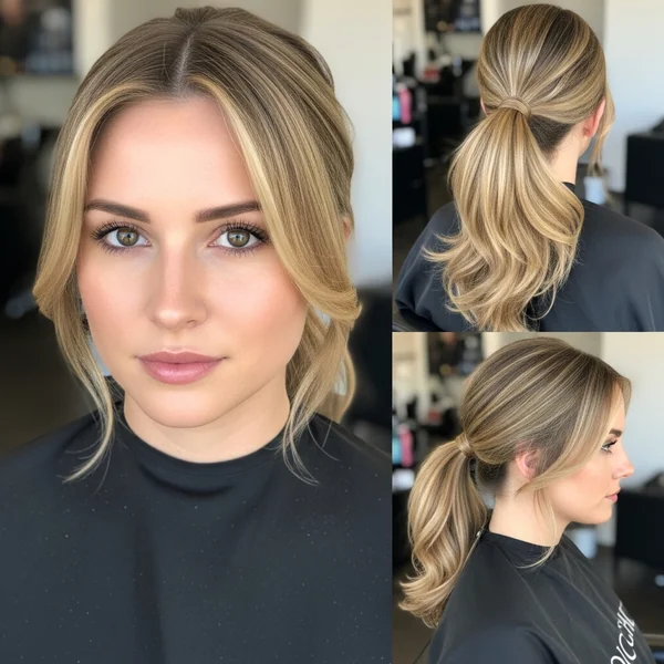 Low Side Ponytail Hairstyles