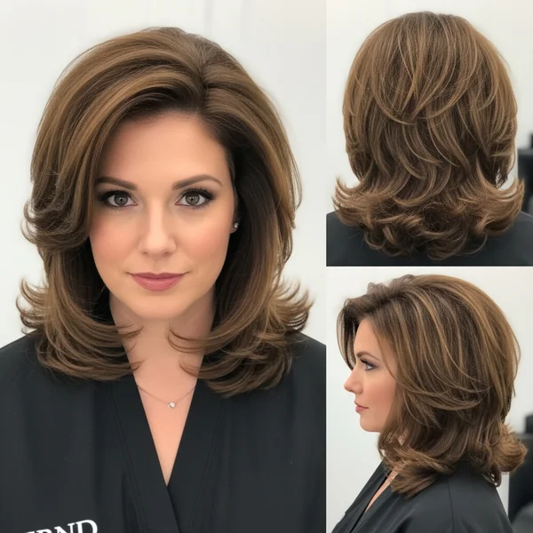 Medium Length Hairstyles For Thick Hair Prom