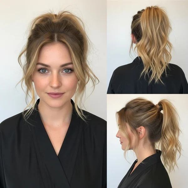 Messy Ponytail Hairstyles