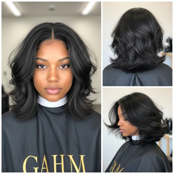 Messy Bob Hairstyles Black Women