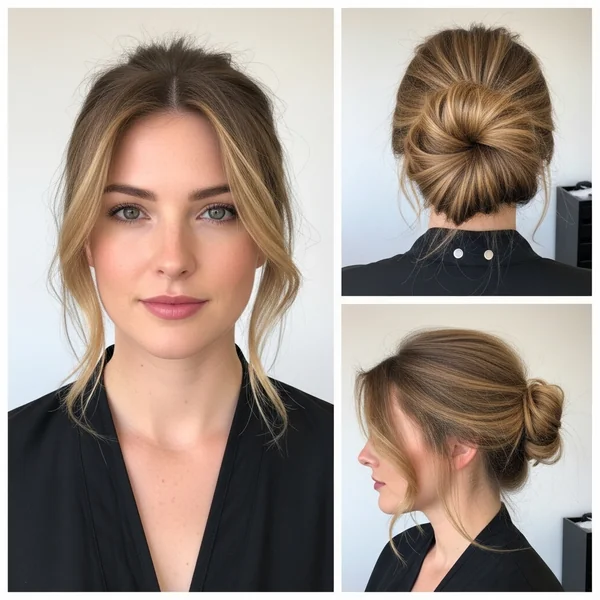 Messy Low Bun Hairstyles