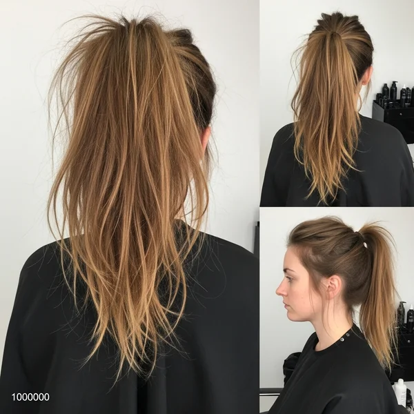 Messy Ponytail Hairstyles for Long Hair